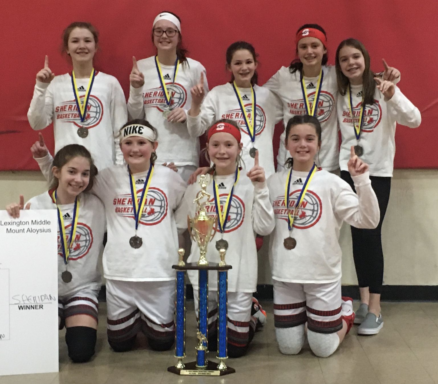 Lady Generals’ sixth graders repeat championship